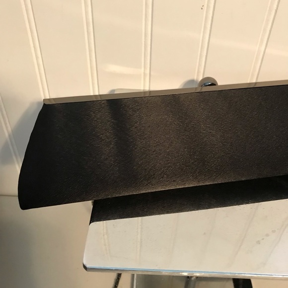 Sleek Elegant Jessica McClintock Black Handbag - Picture 4 of 8